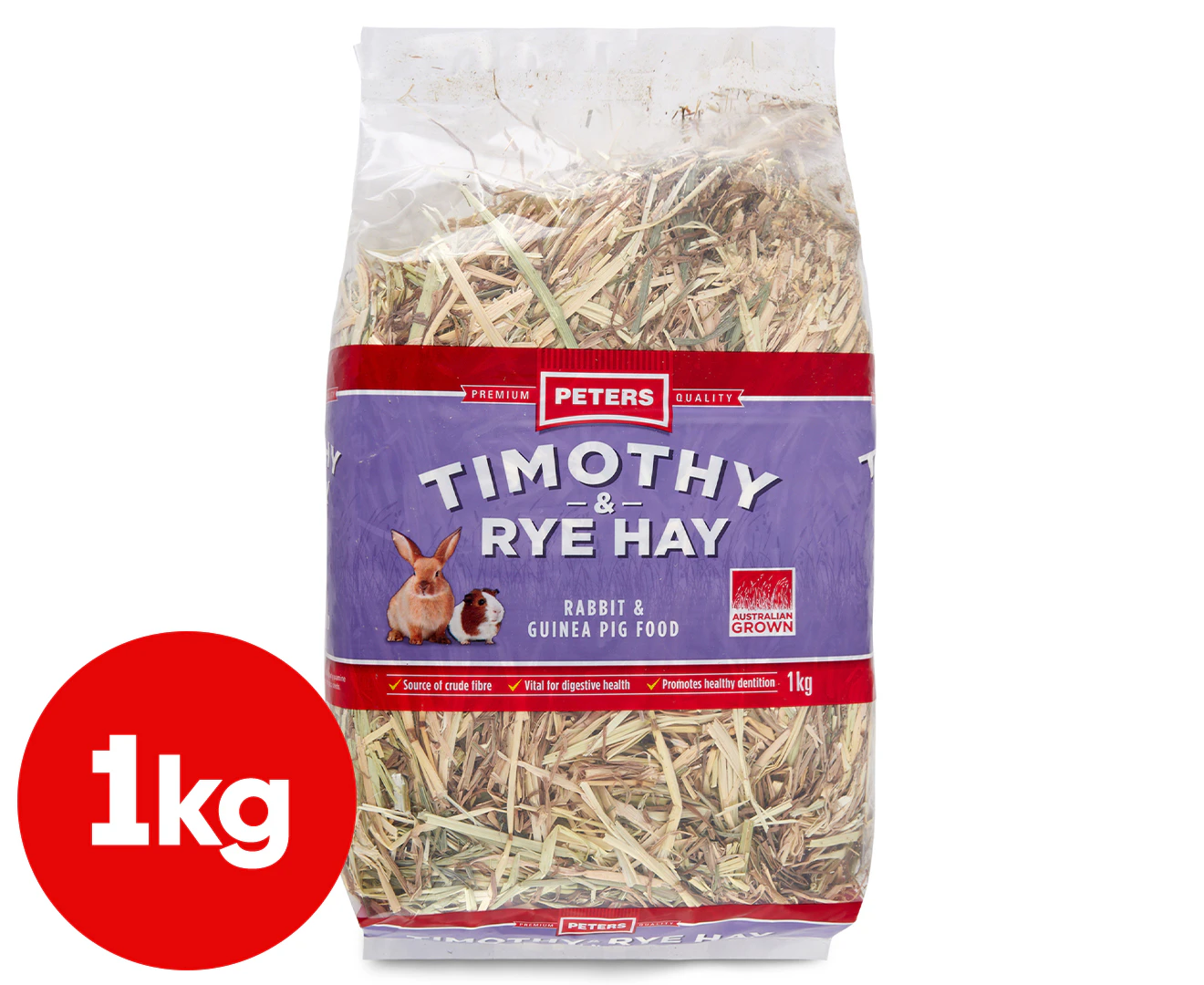 Peters Timothy & Rye Hay 1kg