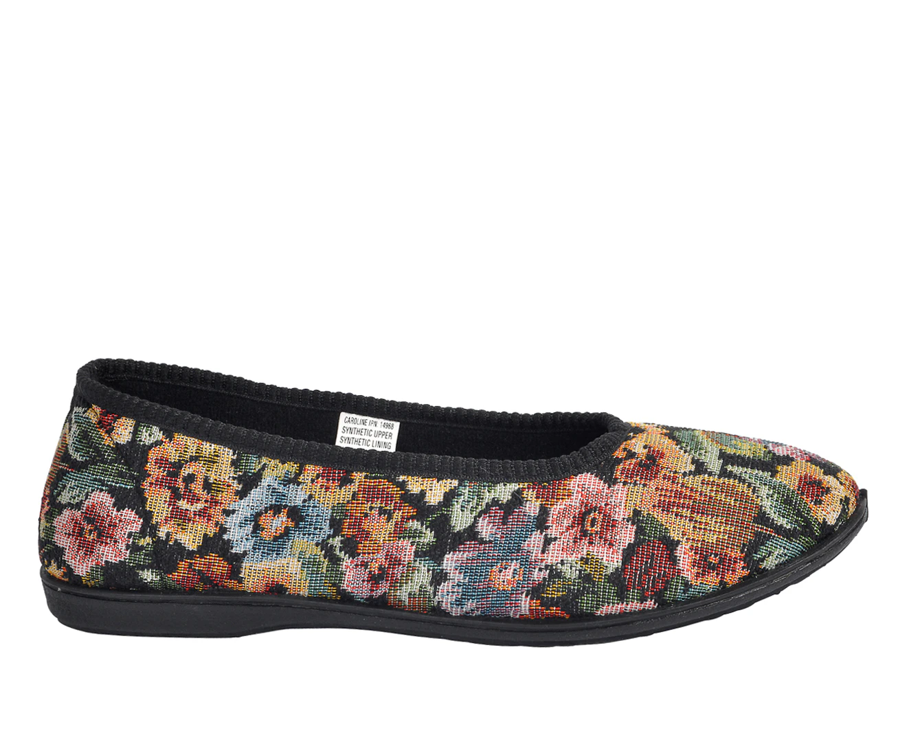 Carol Vybe Lifestyle Floral Print Comfort Slip On Indoor Slipper Women's - Multicolor