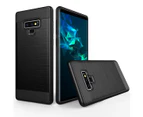 Galaxy Note 9 Carbon Fiber Case TPU + PC Flexible and Durable Shock Absorption Phone Case for Samsung Galaxy Note 9
