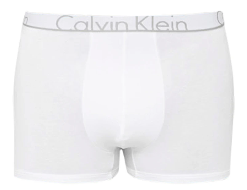 Calvin Klein ID Men's Cotton Trunk - White