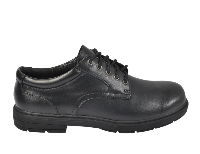 Jacob Everflex Lace Up Formal Work School Shoe Men's - Black