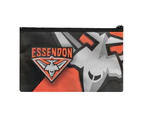 AFL Essendon Bombers QUALITY LARGE Pencil Case for School Work Stationary