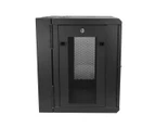 StarTech 12U Wall-Mount Server Cabinet - Up to 17 in. Deep - Hinged Enclosure rack
