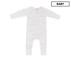 Bonds Baby Newbies Cozysuit - White