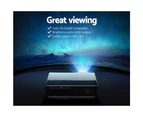 Devanti Mini Video Projector Portable WiFi Bluetooth HD 1080P 3200 Lumens Home Theater