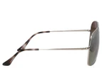 Ray-Ban Chromance RB3587 Polarised Sunglasses - Silver Mirror