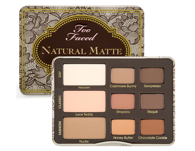 Too Faced Natural Matte Eyeshadow Collection