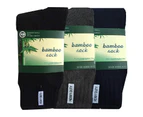 3 Pairs Bamboo Men's Socks - Assorted Colour Pack