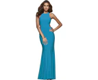 Faviana Women's Dresses Evening Dress - Color: Sea Blue