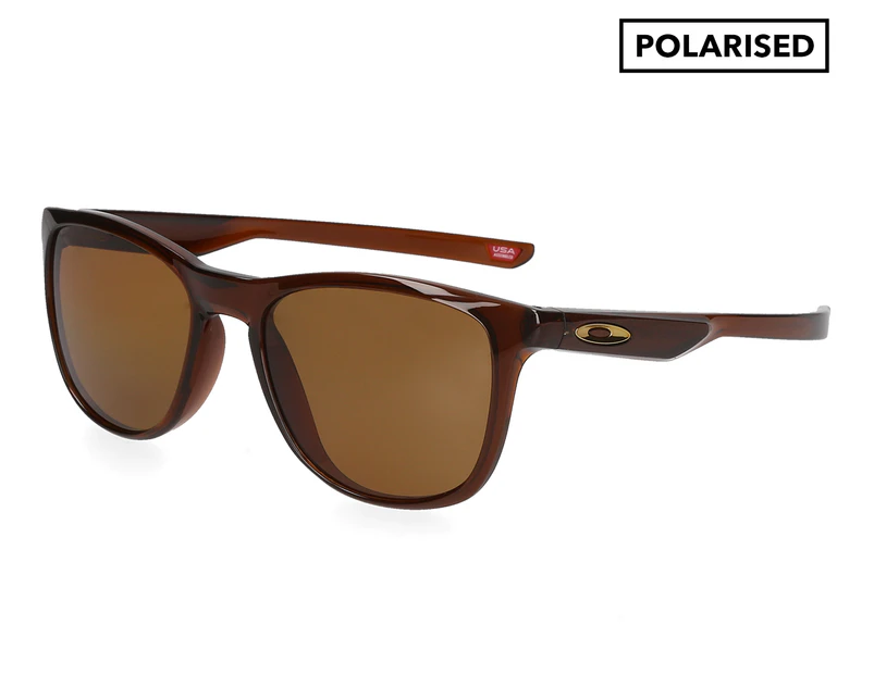 Oakley Men's Trillbe X Polarised Sunglasses - Rootbeer/Bronze