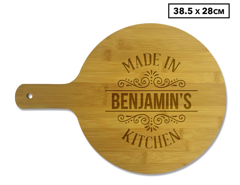 Personalised Round Bamboo Paddle Board