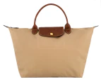 Longchamp Medium Le Pliage Top Handle Handbag - Beige