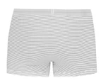 Calvin Klein Men's Size XL Focused Fit Trunks - White Stripe 