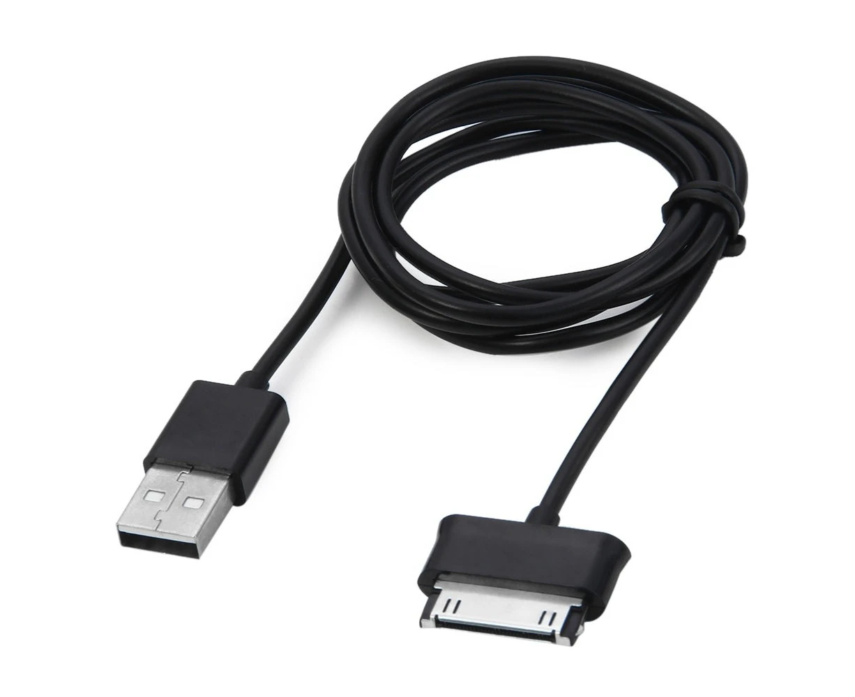 1M USB Data Sync Cable Power Charger for Samsung Galaxy Tablet  - BLACK