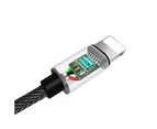 8 Pin to USB Charger Data Cable - (4ft / 1.2m)  - Black