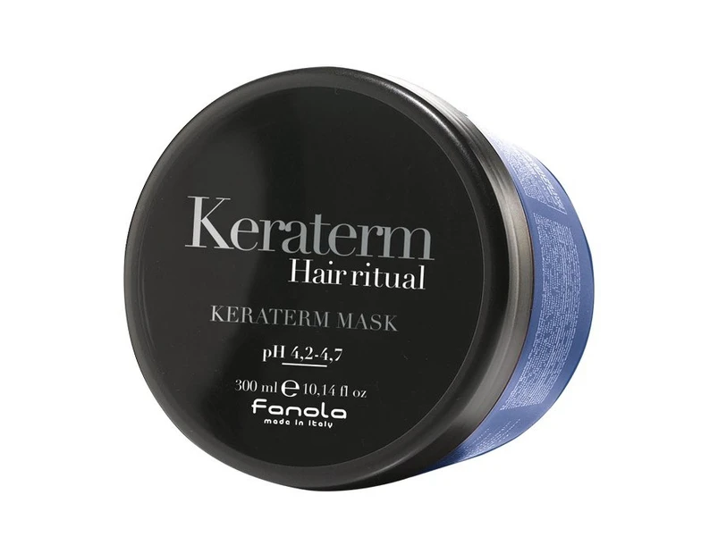 Fanola 300ml Keraterm Mask Hair Care Treatment Detangles/Hydrates w/ Shea Butter