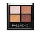 Palladio Herbal Eyeshadow Quads Copper N Chic 5 g 1
