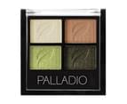Palladio Herbal Eyeshadow Quads Green To Go 5 g 1