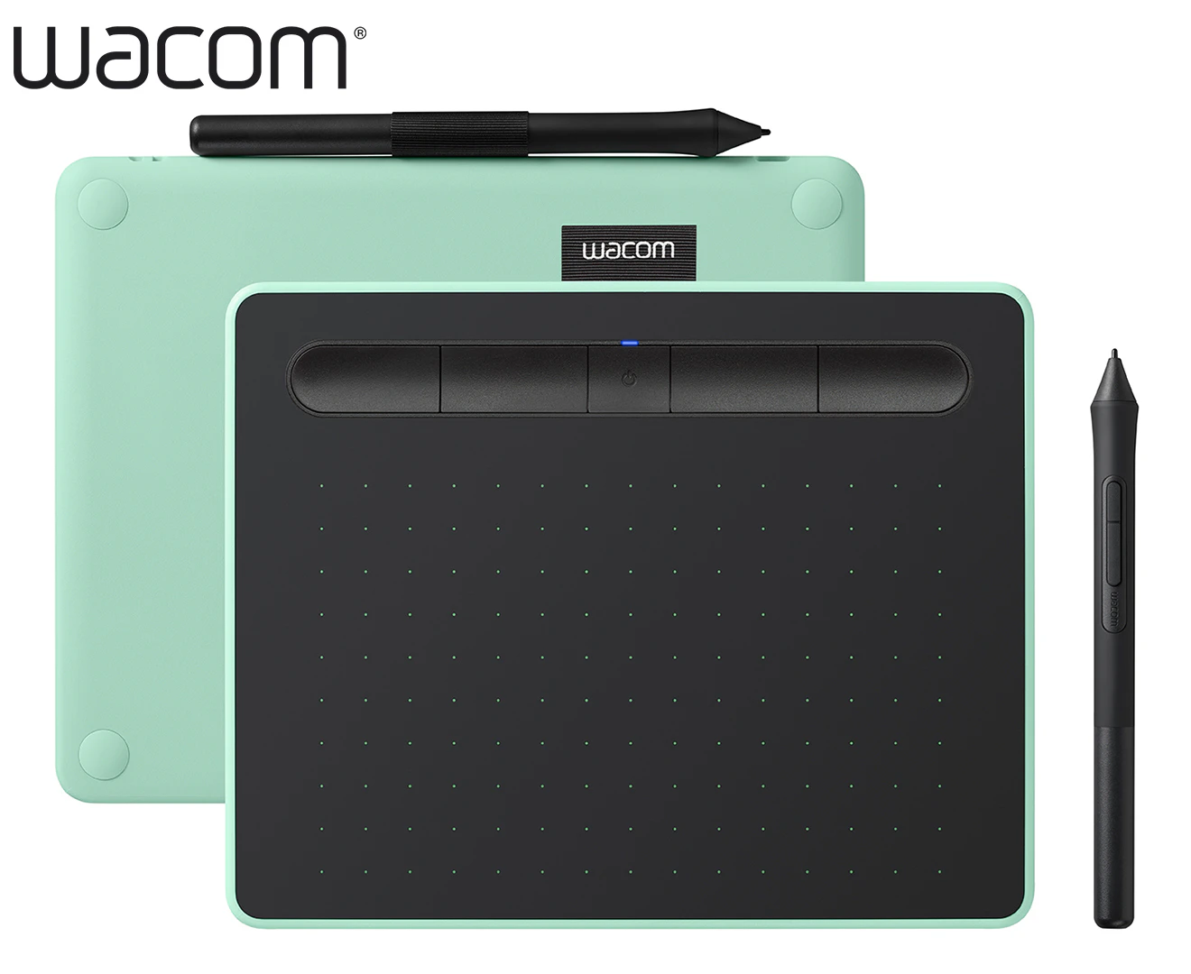 Wacom Intuos S CTL-4100WL Graphics Tablet - 2540 lpi - Wired/Wireless - Pistachio - Bluetooth - 152 mm x 95 mm Active Area - 4096 Pressure Level - -