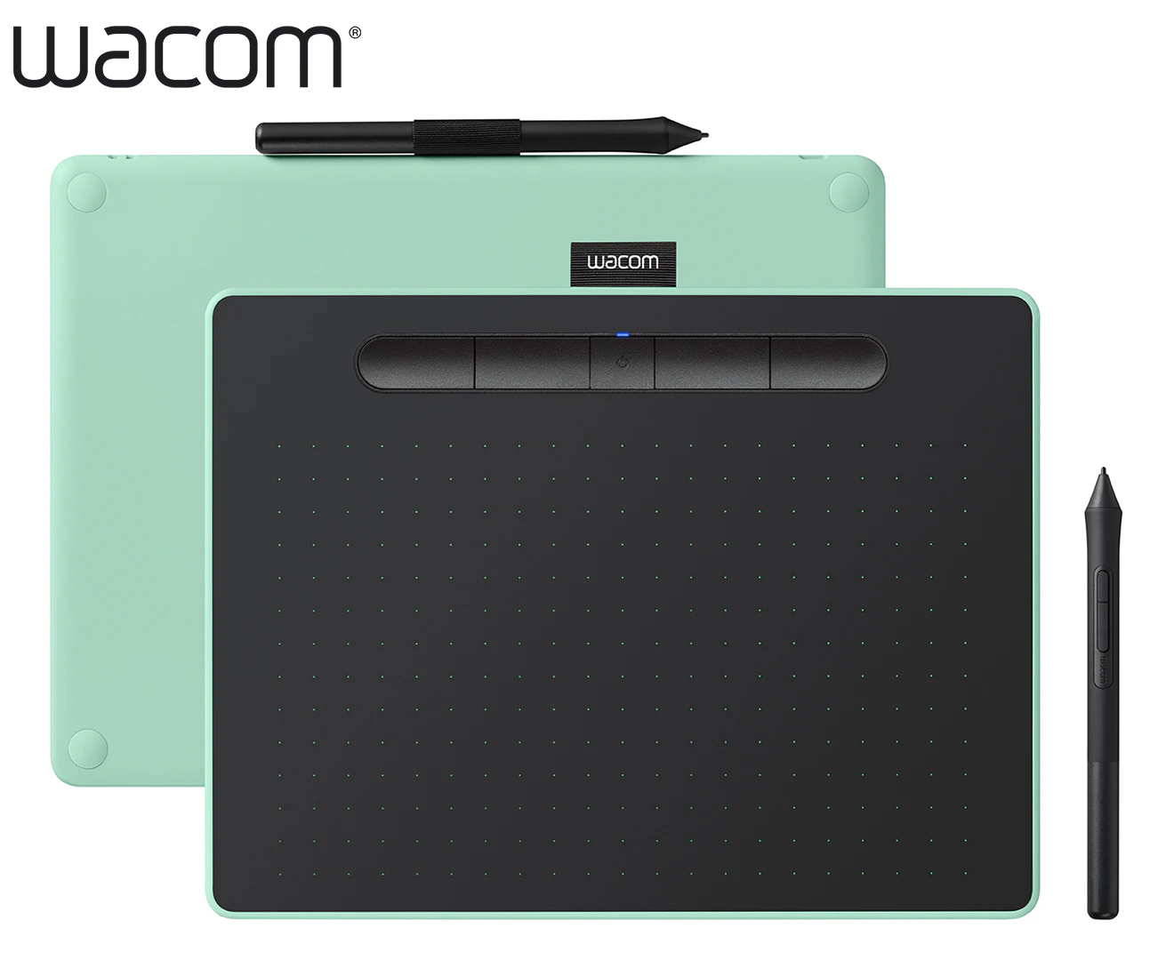 WACOM INTUOS MEDIUM CTL-6100WL/E0-C BLUETOOTH PISTACHIO