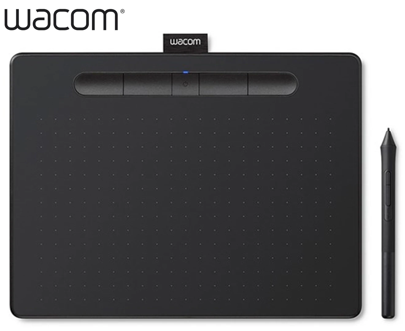 Wacom Intuos Creative Graphics Drawing Tablet Bluetooth Medium W/ Pen