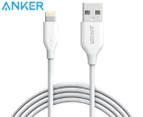 Anker 0.9m PowerLine+ USB-A to Lightning Charging Cable - White