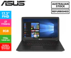 ASUS 17.3-Inch FX753VD Dual HDD & SSD Gaming Laptop REFURB