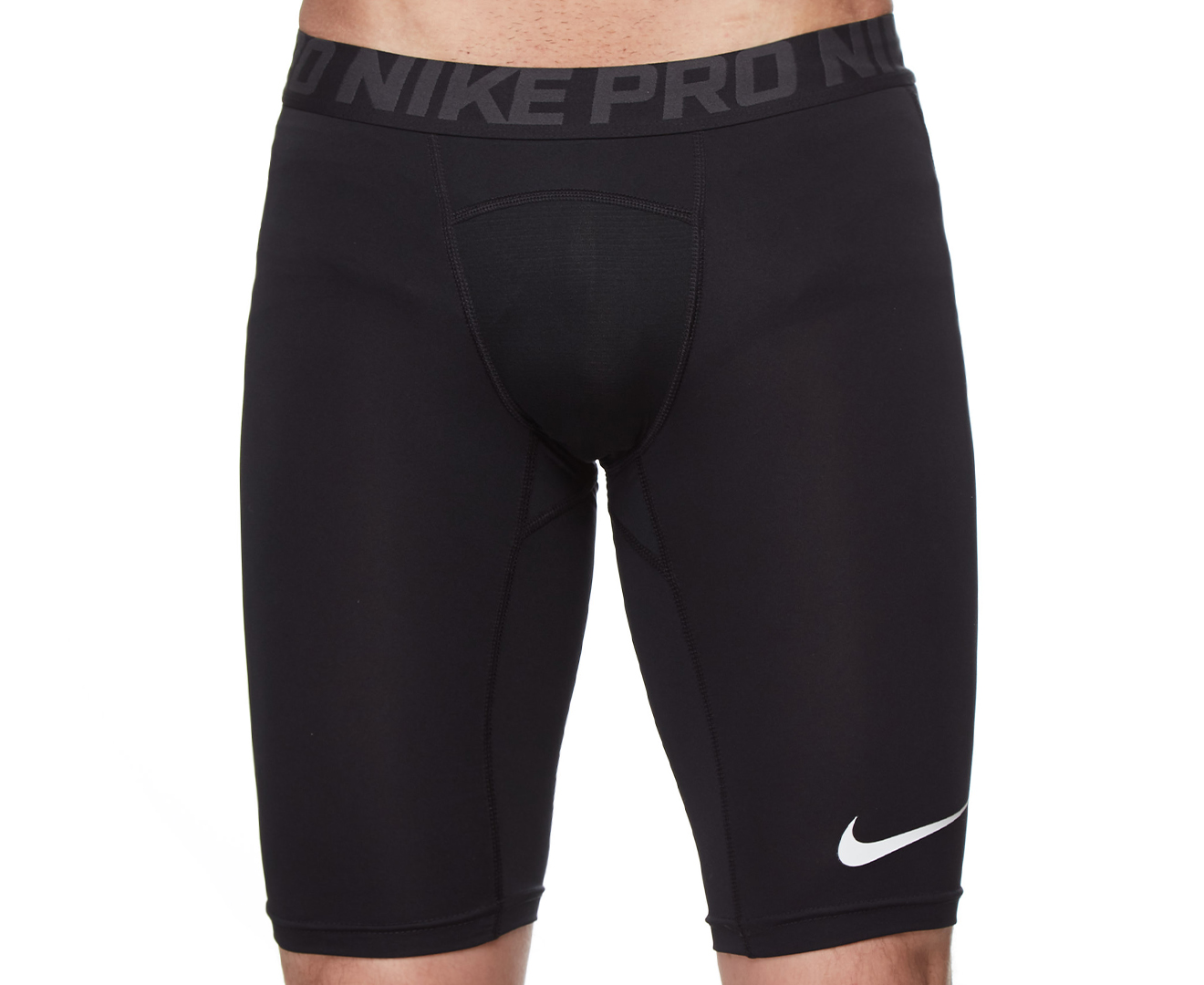 Nike Pro Men's Long Training Shorts - Black/Anthracite/White | Catch.co.nz