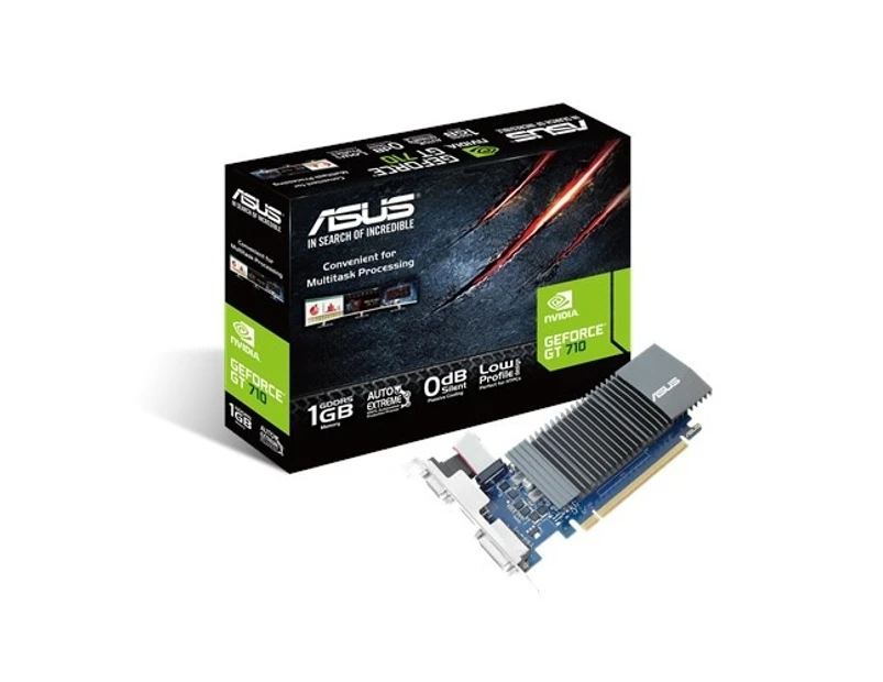 Asus Gt710-Sl-1Gd5-Brk Graphics Card Geforce Gt 710 1 Gb Gddr5