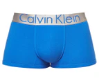 Calvin Klein Steel Men's Size XL Low Rise Trunk - Dream Blue