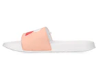 Russell Athletic Women's College Print Slides - White/Blush