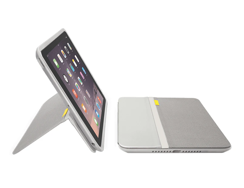 Logitech Protective Case w/ AnyAngle Stand For iPad Mini - Grey