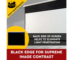 100" Inch Electric Motorised HD TV Projector Screen Home Theatre Projection