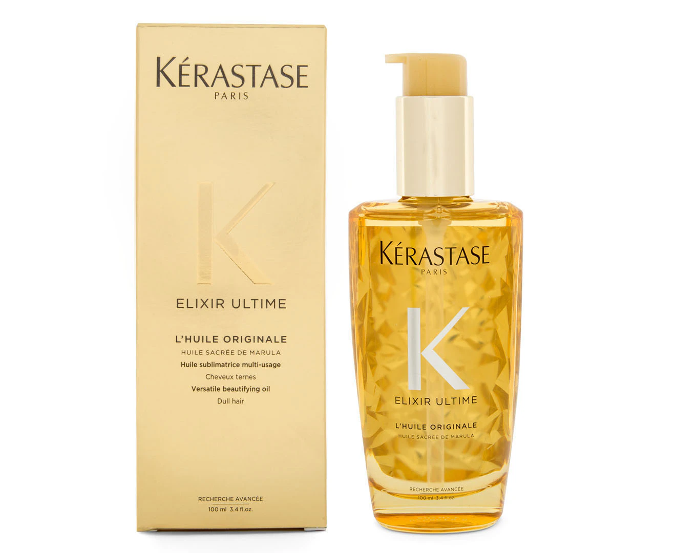 Kerastase Elixir Ultime L'Huile Originale  Versatile Beautifying Oil (Dull Hair) 100ml/3.4oz