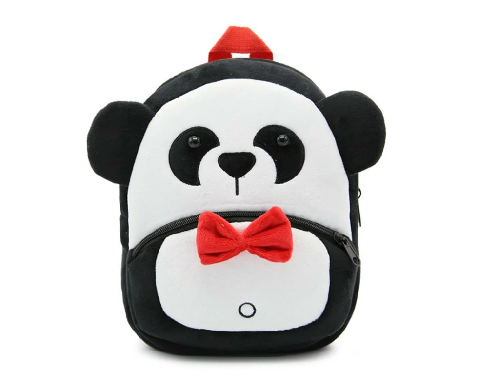 OUTNICE Toddler’s Mini Backpacks Cartoon Cute Animal Plush Bag - Black