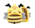 OUTNICE Cute Toddler Backpack Plush Mini Travel Bag for Baby Girl Boy 1-3 Years - Yellow