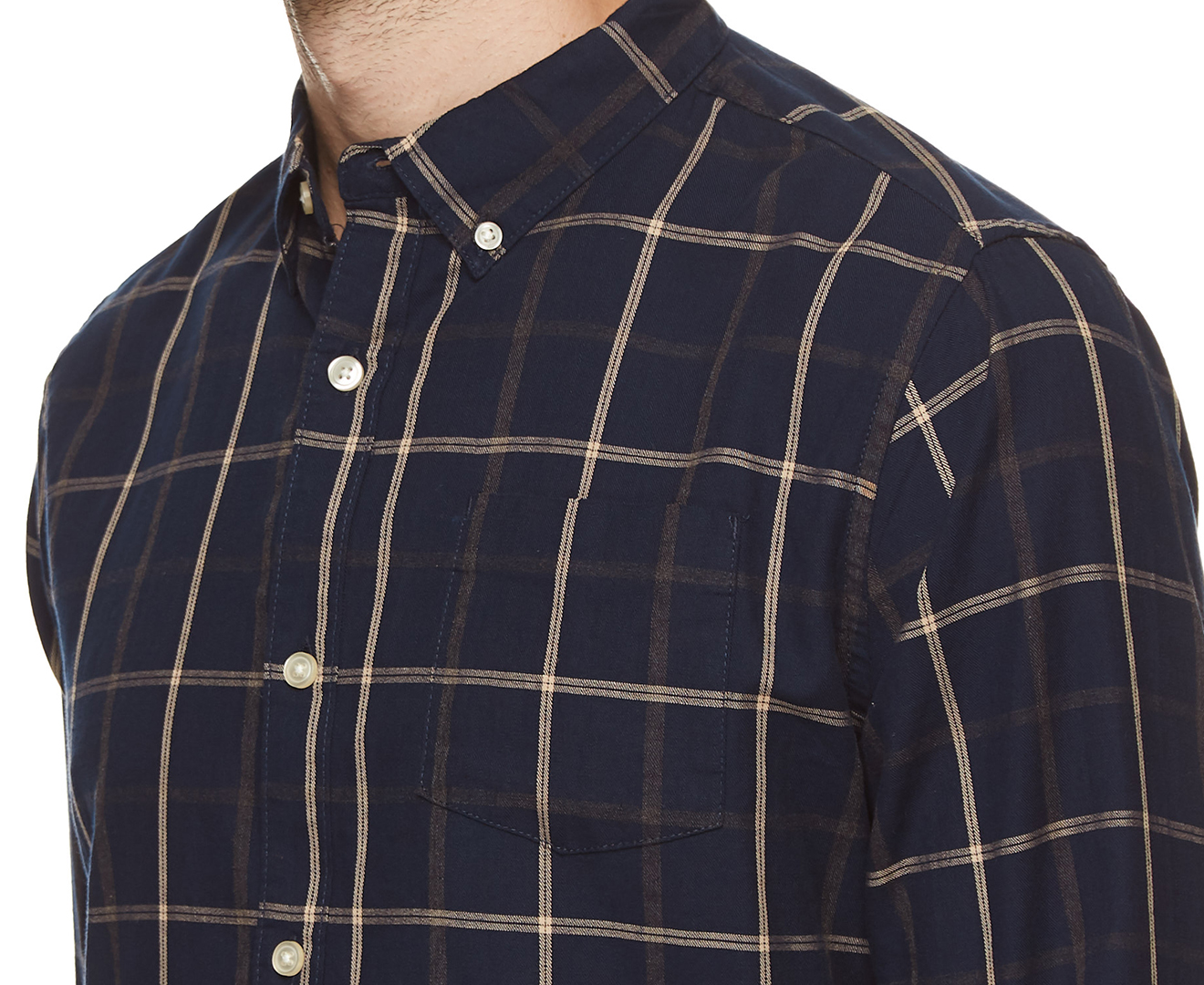 Common People Men's Eagle Long Sleeve Shirt - Navy | Catch.co.nz