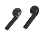 I7S TWS Smart Bluetooth Earphone Wireless Mini Earbuds with Charger Dock-Black
