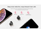 QCY T1C Mini Wireless Bluetooth 5.0 Music Earphones-Black