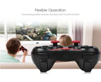 T3 Wireless Bluetooth 3.0 Gamepad Gaming Controller for Android Smartphone-Black