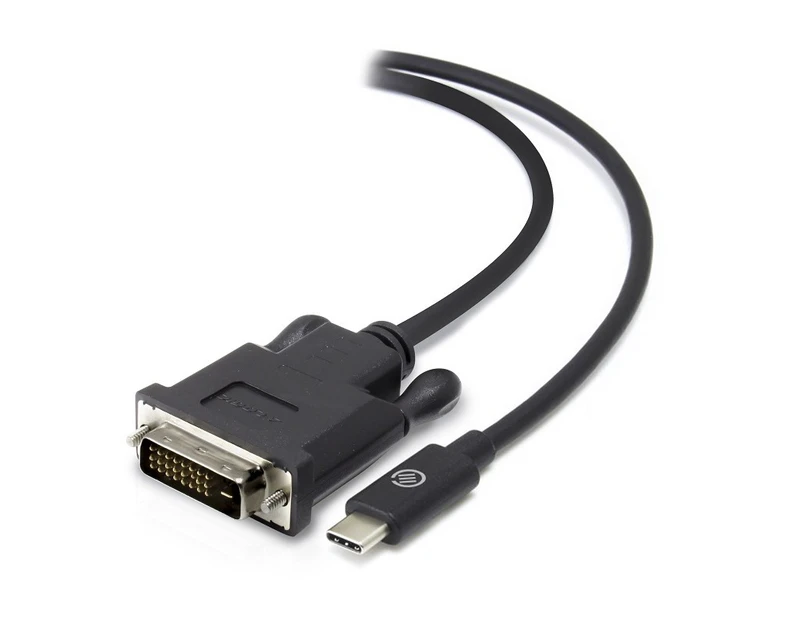 Alogic 1m USB-C to DVI Cable - Male to Male - Premium Retail Box Packaging