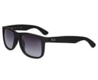 Ray-Ban Justin Rectangle RB4165F Sunglasses - Black/Grey 1