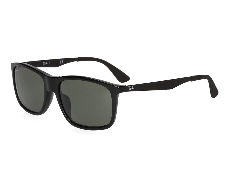 Ray-Ban Rectangle RB4228 Sunglasses - Black/Green