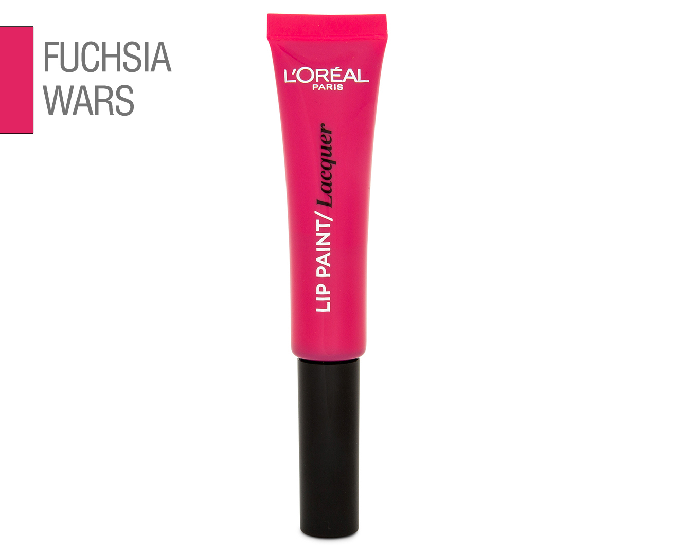 L'Oréal Lip Paint/Lacquer Liquid Lipstick 8mL - #103 Fuschia Wars ...