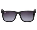 Ray-Ban Justin Rectangle RB4165F Sunglasses - Black/Grey 2