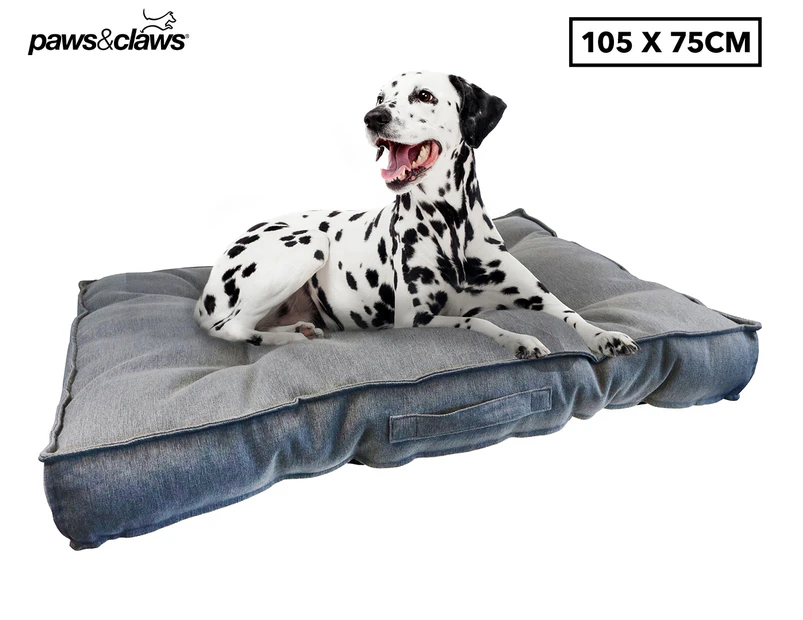 Paws & Claws 105x75cm Premium Buddy Bed - Grey