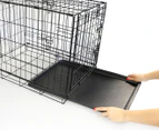 Paws & Claws 2-Door Pet Crate For Medium Dogs