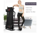 1HP Goplus Electric Treadmill Folding Motorized Power Running Fitness Machine