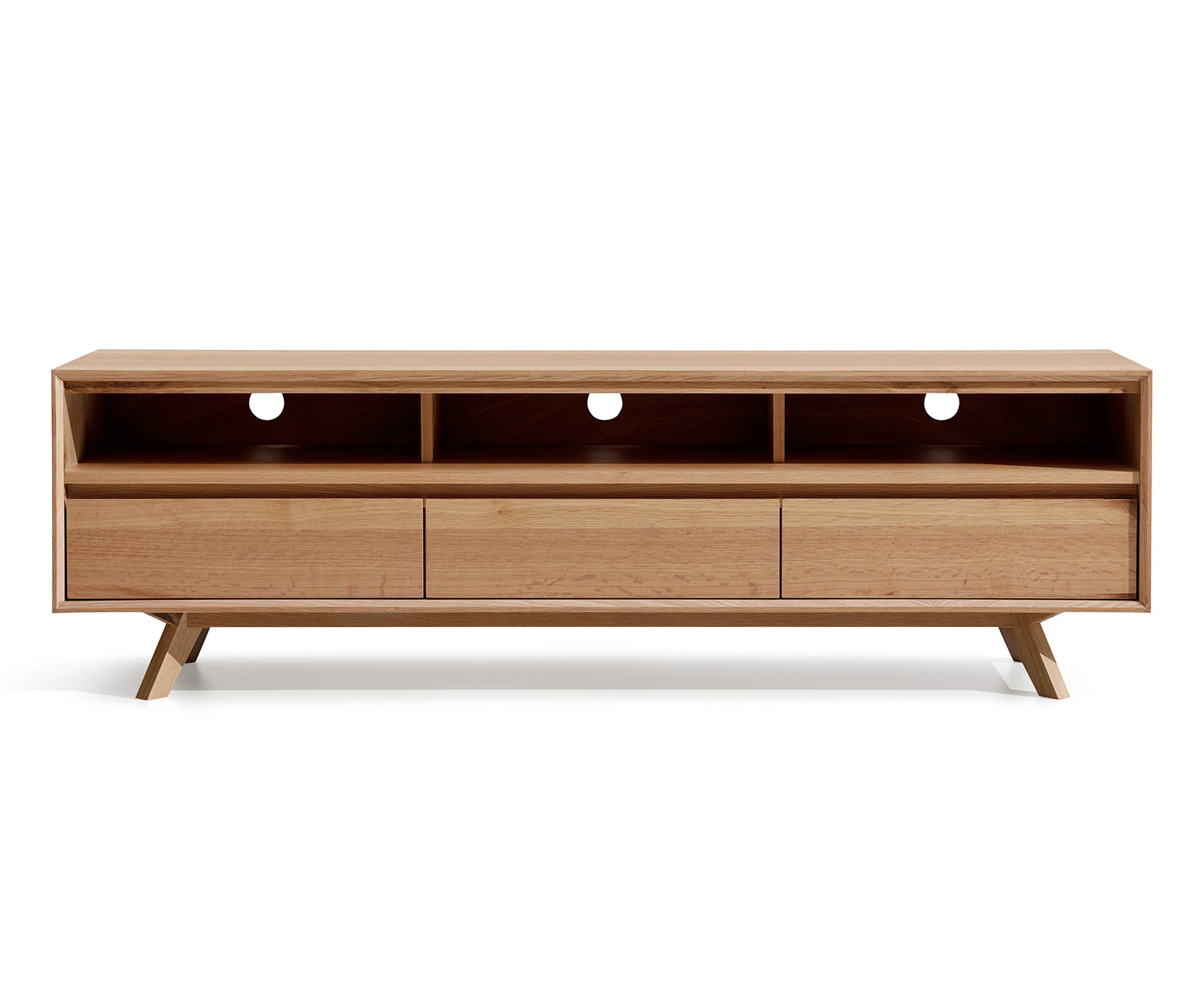 Alison White Oak 1.8m TV Unit