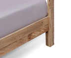 Portland Recycled Solid Pine Rustic Timber King Size Bed Frame